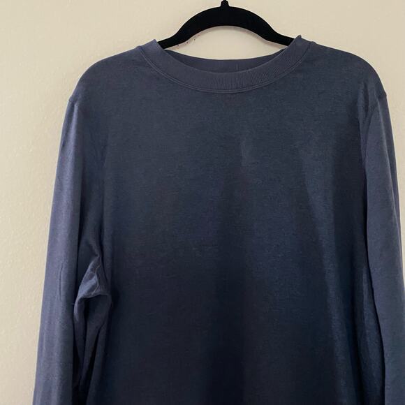 Vuori Ponto Performance Crew in Azure Heather size Medium - Picture 6 of 6